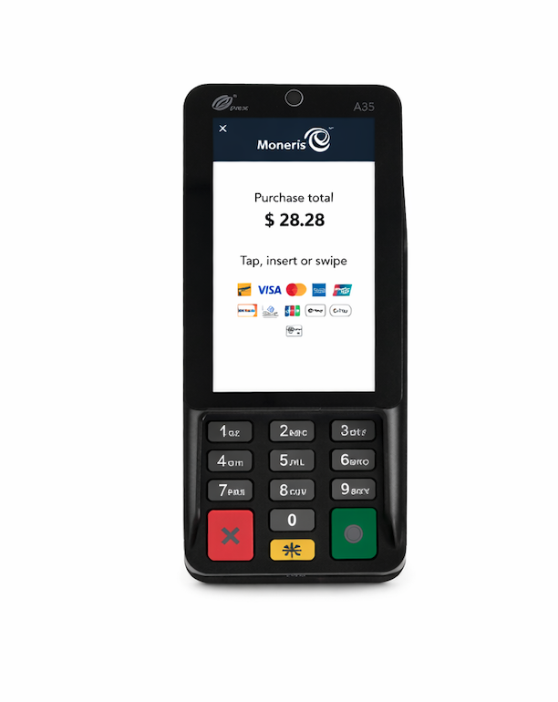 Moneris A35 countertop payment terminal